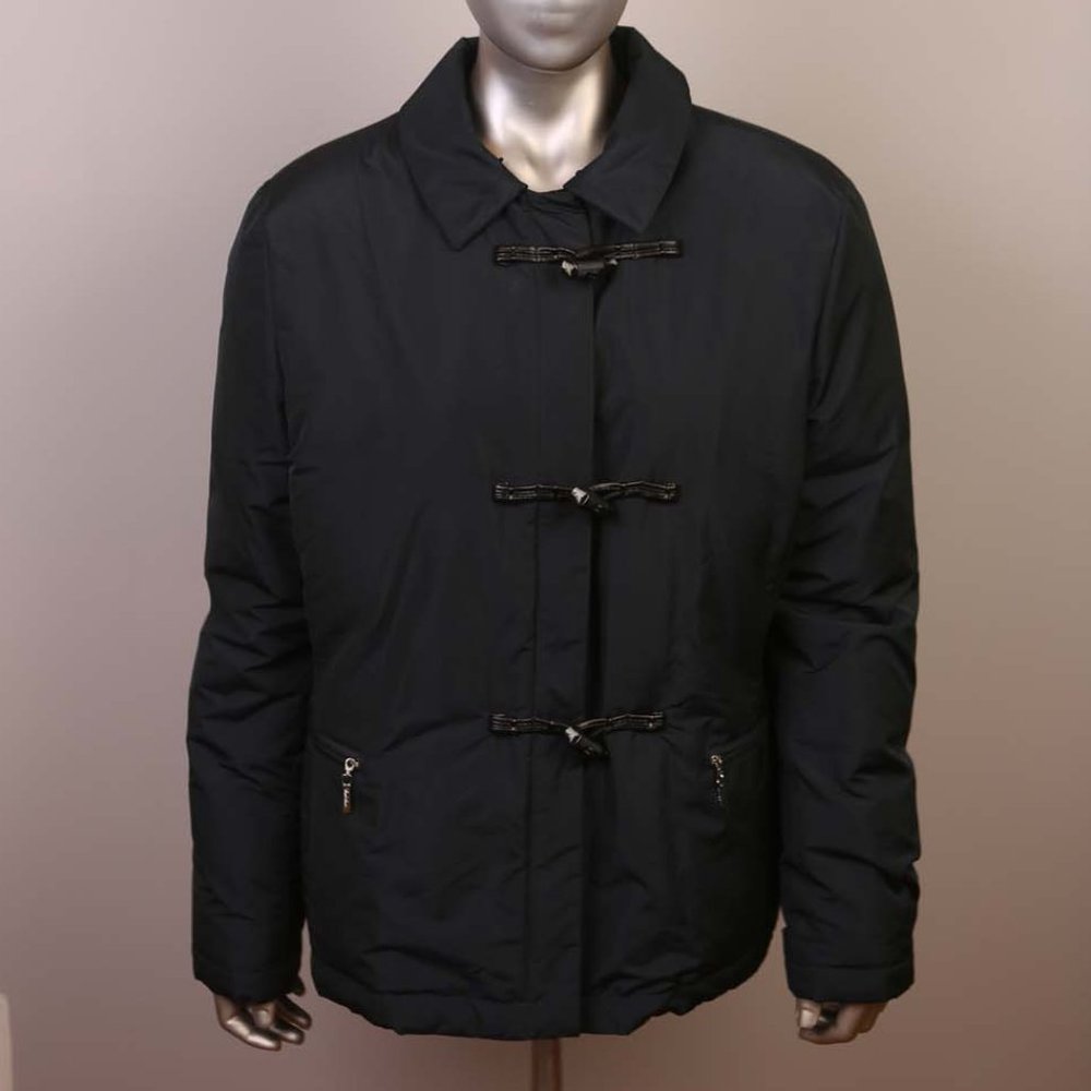 Brooks Brothers women's puffer down jacket 12 blk
